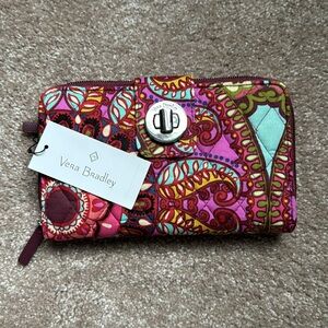 Vera Bradley Turnlock Wallet